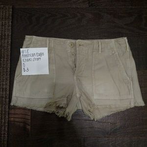 American Eagle Khaki Shorts